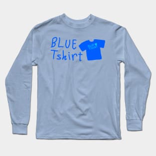 Recursive blue tshirt Long Sleeve T-Shirt